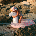 Swim Essentials | Zwemband Unicorn Dreamscape Roze/Wit Ø 95 cm