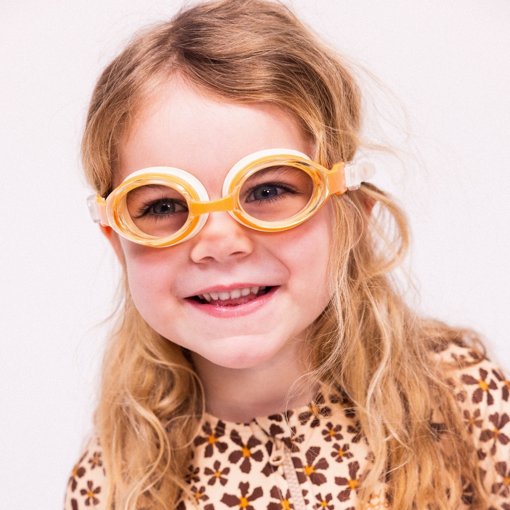 Swim Essentials | Zwembril Leopard Beige