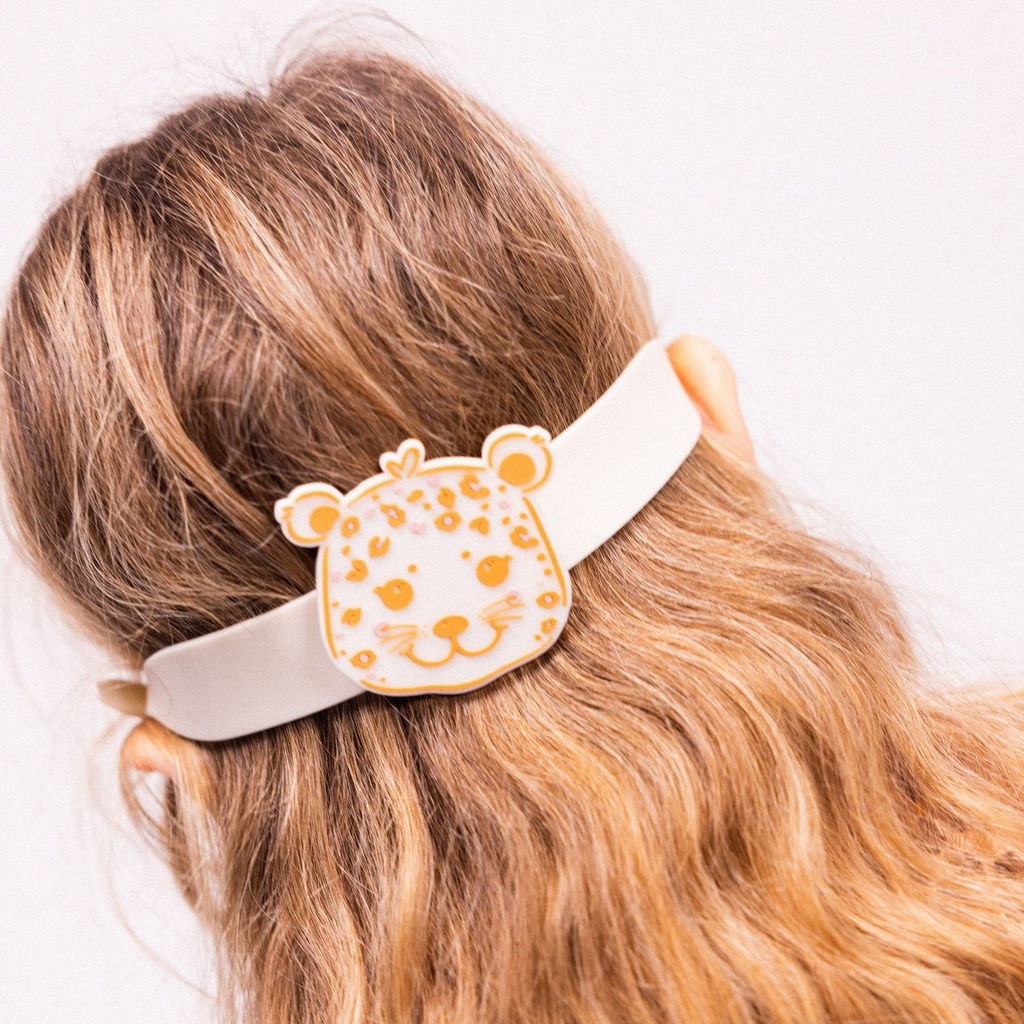 Swim Essentials | Zwembril Leopard Beige