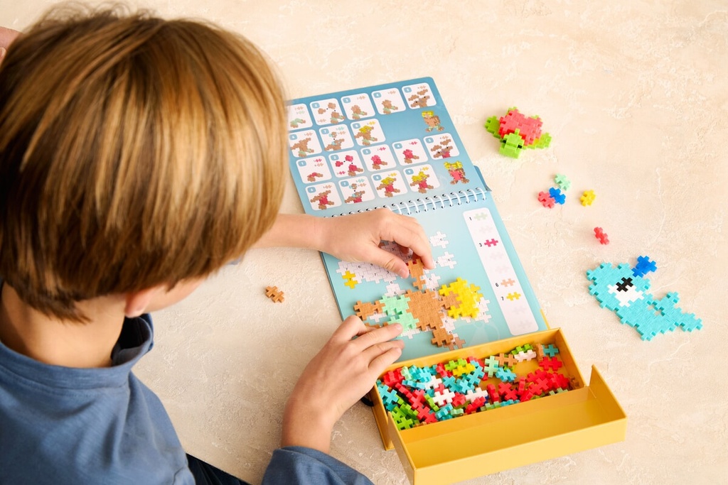 PlusPlus | Educatief Speelgoed Bouwen op Nummer Oceaan