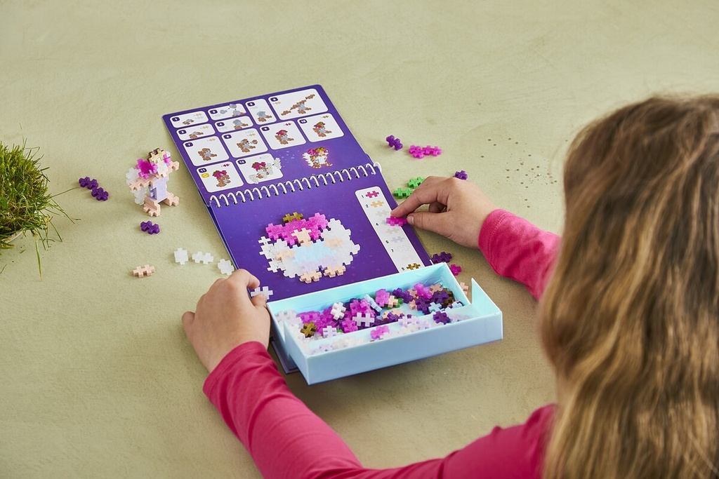 PlusPlus | Educatief Speelgoed Bouwen op Nummer Enchanted Forest