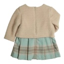 Gymp | Jurk Girls Larissa Green/Beige