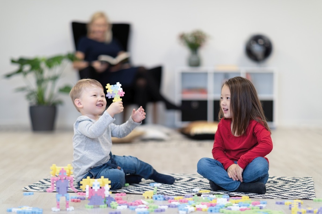 PlusPlus | Educatief Speelgoed Big Bouwstukjes Pastel 15-delig