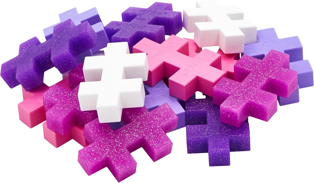 PlusPlus | Educatief Speelgoed Big Bouwstukjes Glitter 15-delig