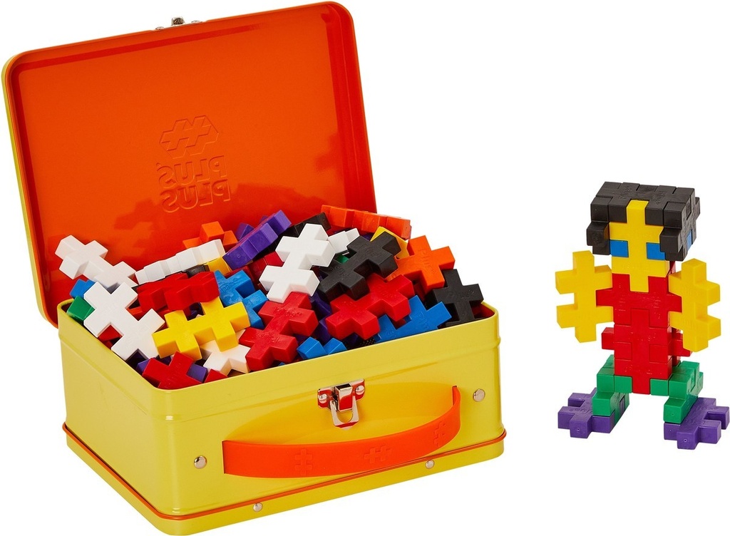 PlusPlus | Educatief Speelgoed Big Bouwstukjes in Koffer Basic 70-delig
