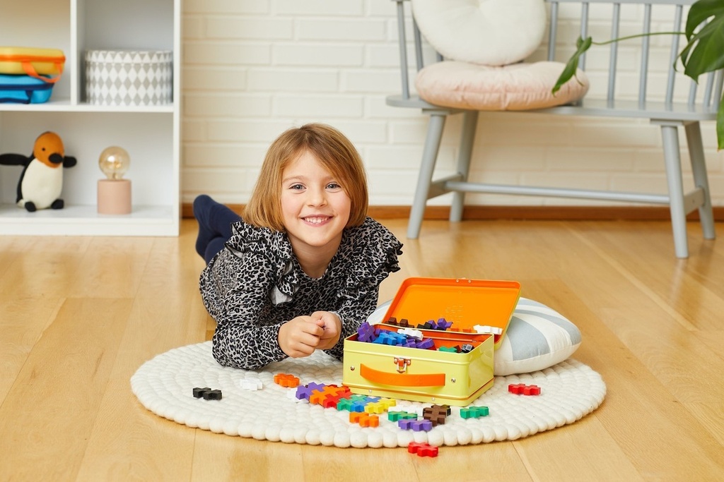 PlusPlus | Educatief Speelgoed Big Bouwstukjes in Koffer Basic 70-delig