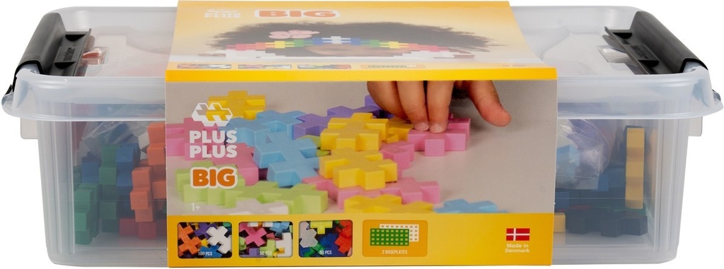 PlusPlus | Educatief Speelgoed Big Bouwstukjes in Opbergkoffer 200-delig