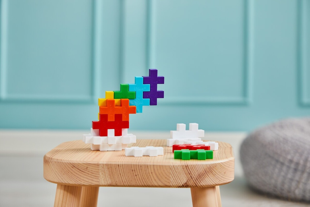 PlusPlus | Educatief Speelgoed Big Bouwstukjes Rainbow 100-delig