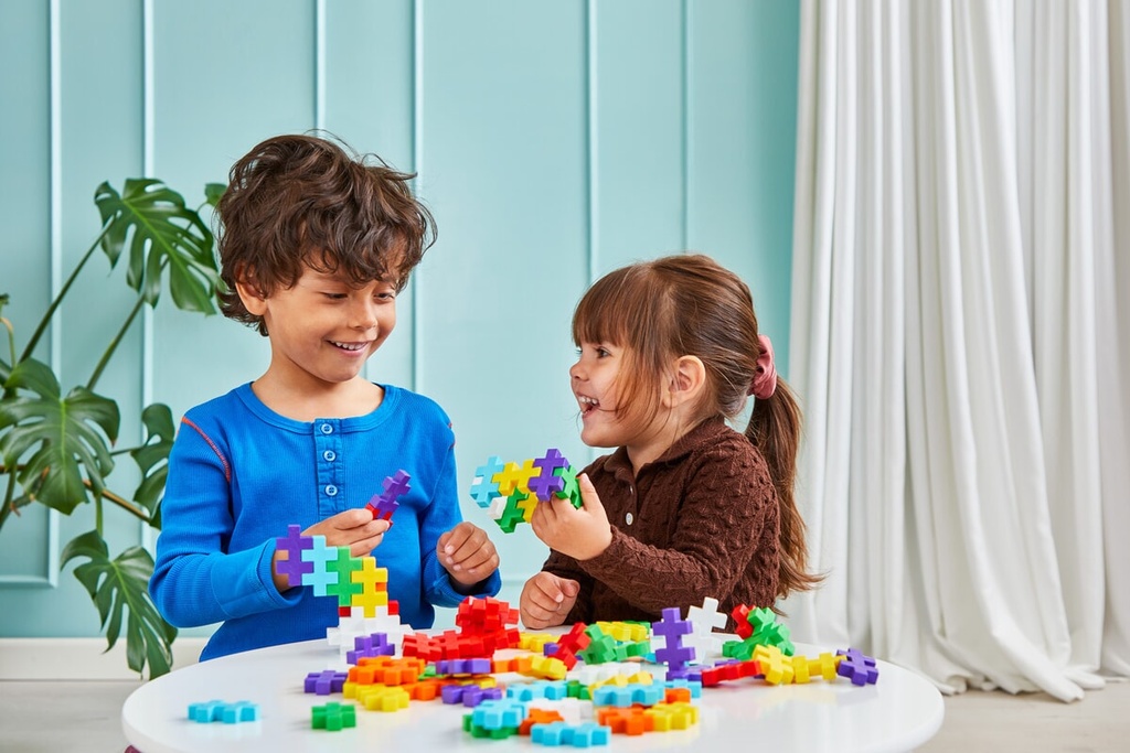 PlusPlus | Educatief Speelgoed Big Bouwstukjes Rainbow 100-delig