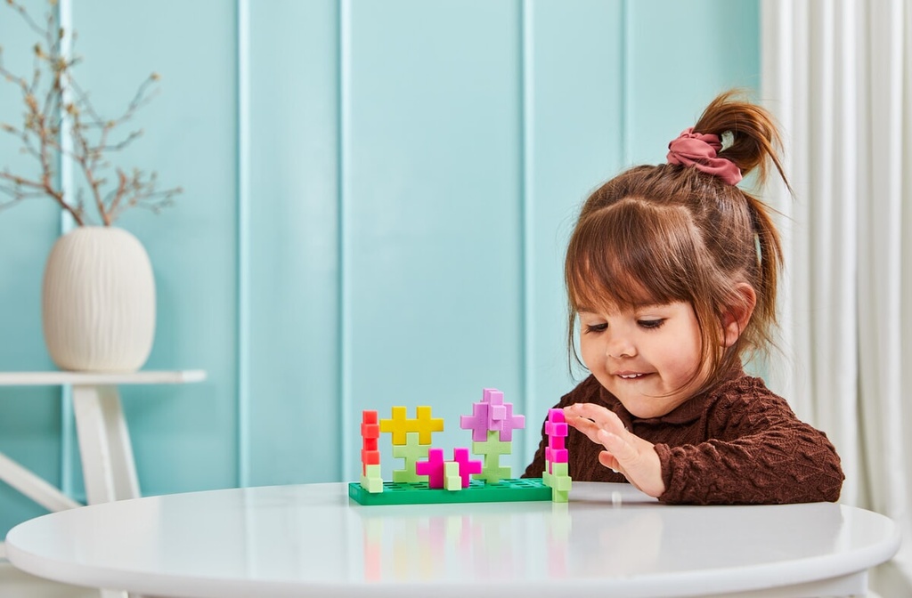 PlusPlus | Educatief Speelgoed Big Activity Bouwstukjes Flowers 