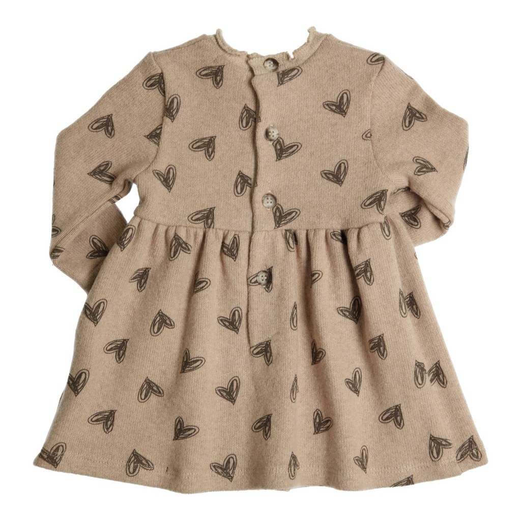 Gymp | Jurk Girls Isabella Beige/Brown