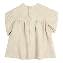 Gymp | Jurk Girls Katherina Ecru/Gold