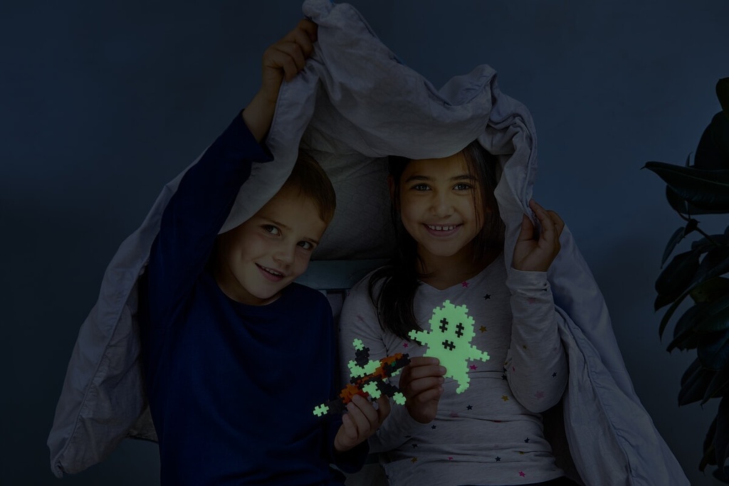PlusPlus | Educatief Speelgoed Bouwstukjes Glow Glow in the Dark 600-delig