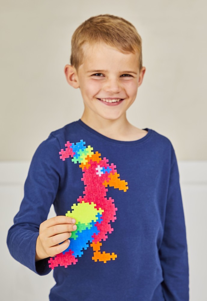 PlusPlus | Educatief Speelgoed Bouwstukjes Neon 600-delig