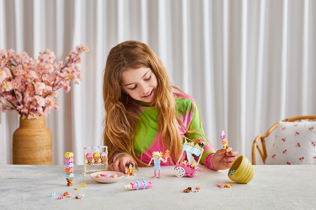 PlusPlus | Educatief Speelgoed Learn to Build Ice Cream Shop 
