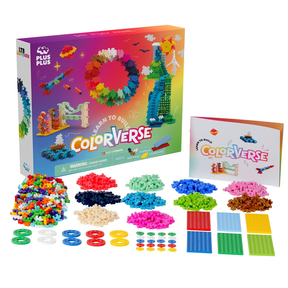 Plus-Plus | Educatief Speelgoed Learn to Build Colorverse Super Set 