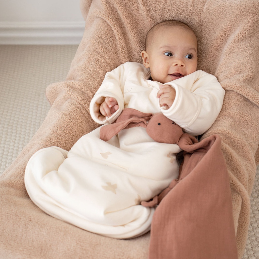 Bemini | Slaapzak Magic Bag Pady Jersey Piuma 2.5TOG Ecru 1-4M