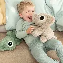 Done by Deer | Pluche Knuffel Elphee Sand Cuddle Bestie 20cm