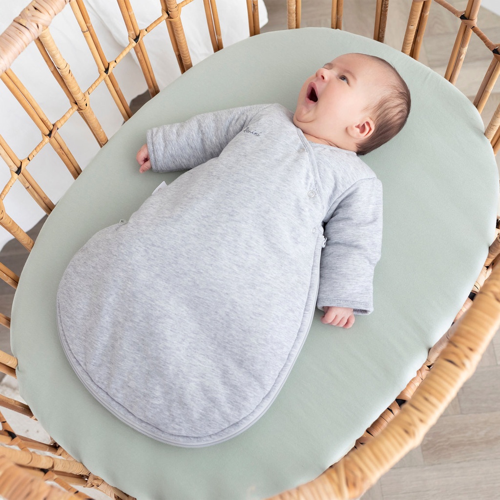 Bemini | Hoeslaken Jersey Wieg Verdi Groen 70x140cm