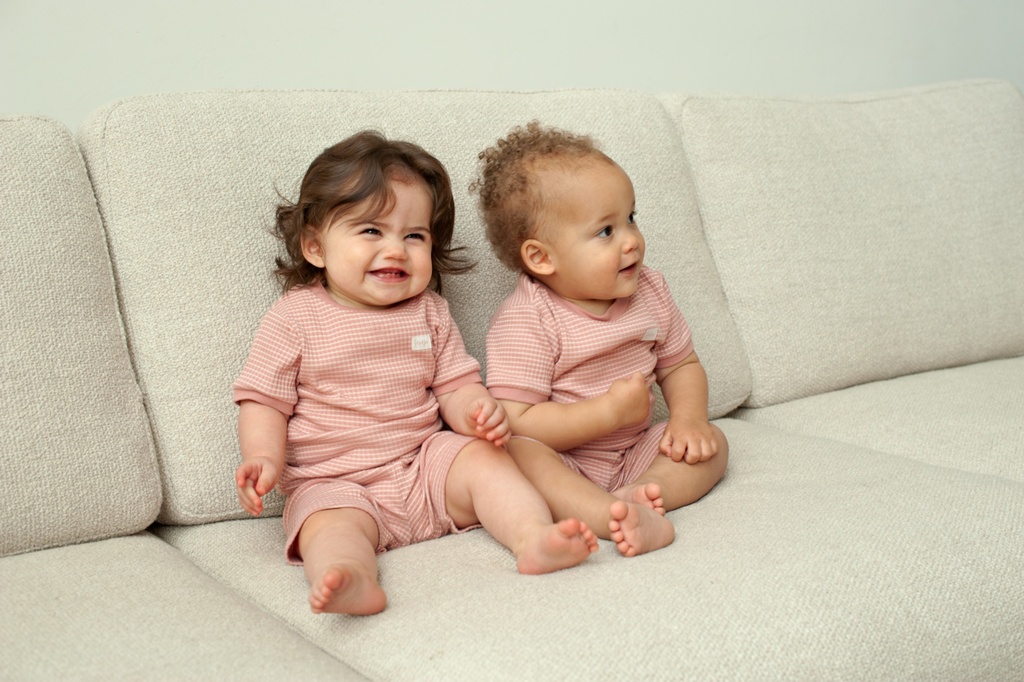 Feetje | Pyjama Shortama Wafel Summer Special Mauve