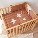 Bemini | Parklegger Piuma Moka/Broderie 75x95cm