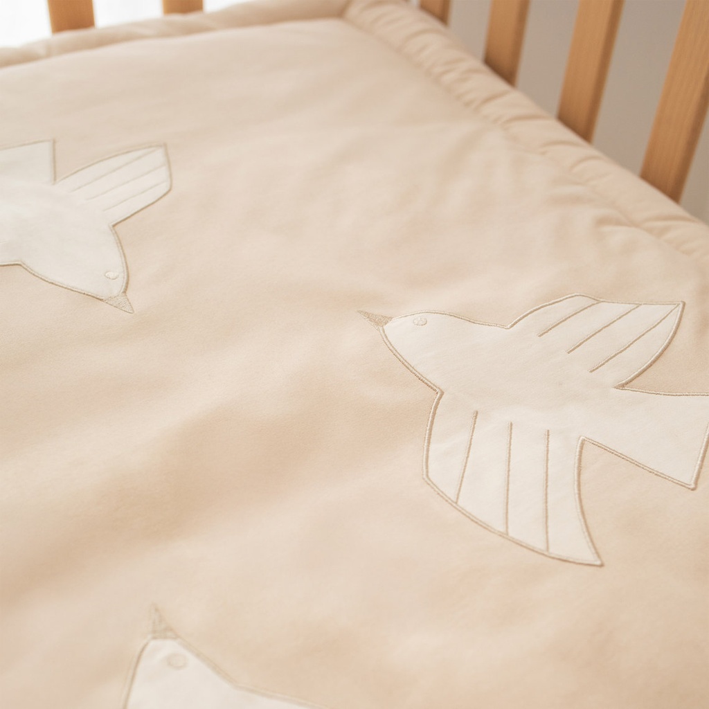 Bemini | Parklegger Piuma Popcorn/Broderie 75x95cm