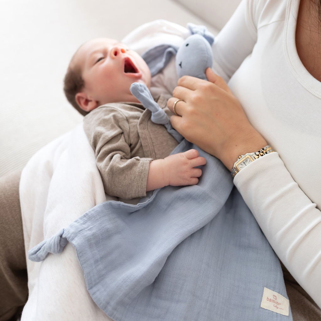 Bemini | Knuffeldoek Konijn Swady Stone 40x40