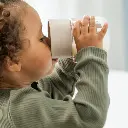 Done by Deer | Drinkbeker Celebration Sand Learning Cup 360° Ecru