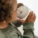 Done by Deer | Drinkbeker Celebration Sand Learning Cup 360° Ecru