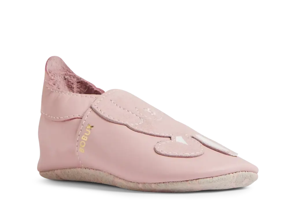 Bobux | Schoenen Soft Soles Peek A Boo Bunny Ballet Pink 