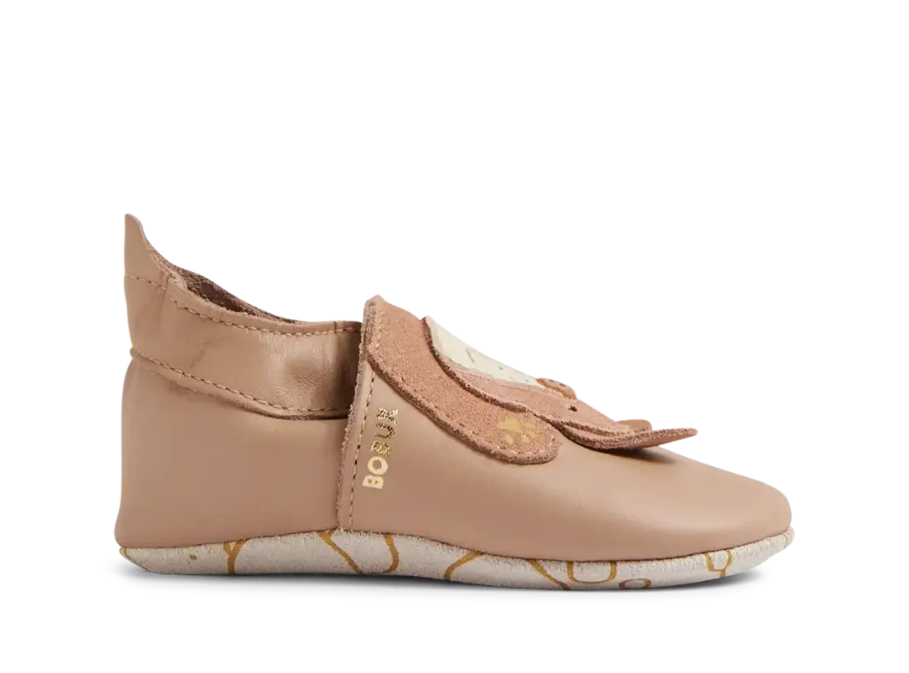 Bobux | Schoenen Soft Soles Peeking Puppy Warm Taupe 