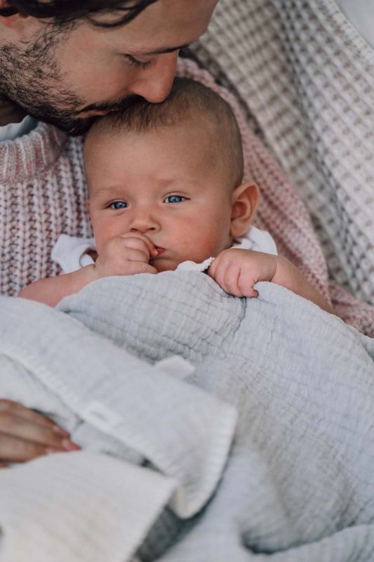 Koeka | Deken Ledikant Rivoli Stone 100x150cm