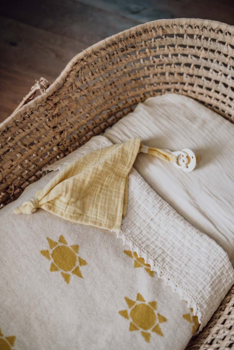 Koeka | Deken Wieg Sunny Milky 75x90cm