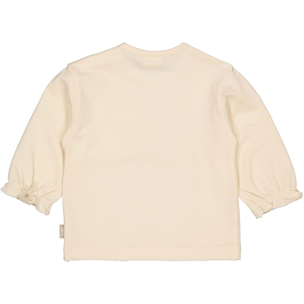 QPI | T-shirt Girls Okki Longsleeve Cream