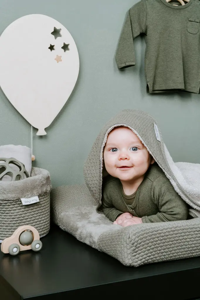 Baby's Only | Badcape Sky Urban Taupe 75x85