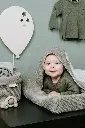 Baby's Only | Badcape Sky Urban Taupe 75x85