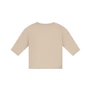 A Tiny Story | T-shirt Uni Longsleeve Beige Melange