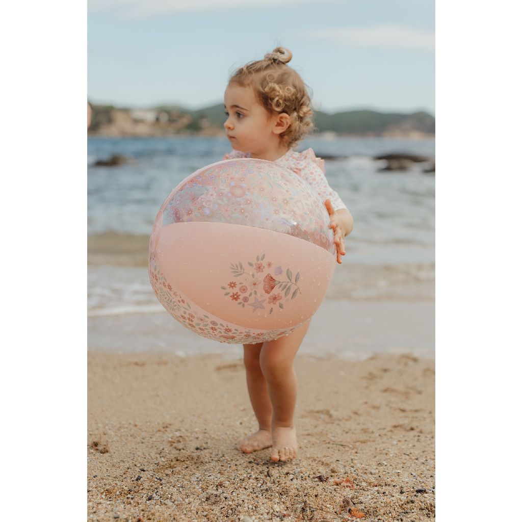 Little Dutch | Strandspeelgoed Strandbal Dreamy Mermaid Roze Ø35cm
