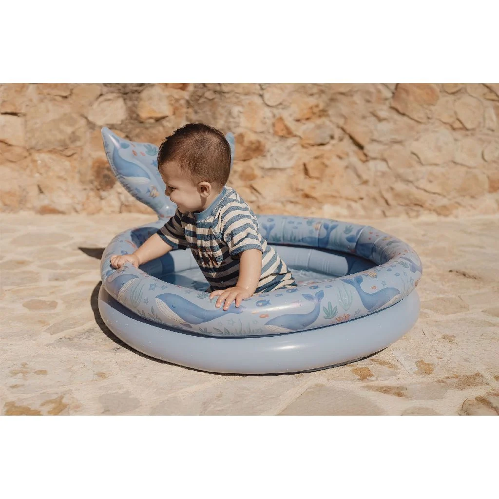 Little Dutch | Zwembad Ocean World met Staart Blauw 80cm