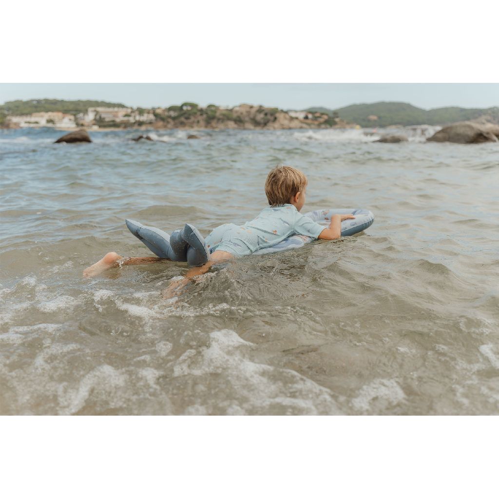 Little Dutch | Luchtmatras Ocean World met Staart Blauw