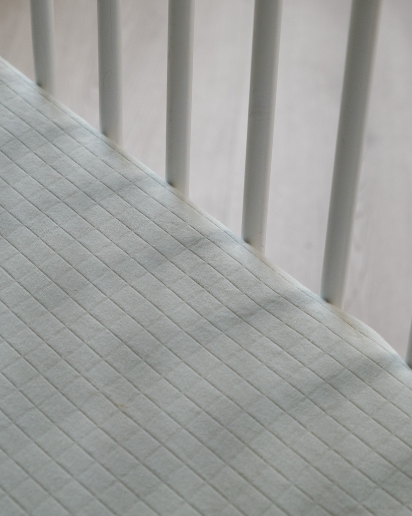 Lodger | Hoeslaken Ledikant Peppermint 60x120cm