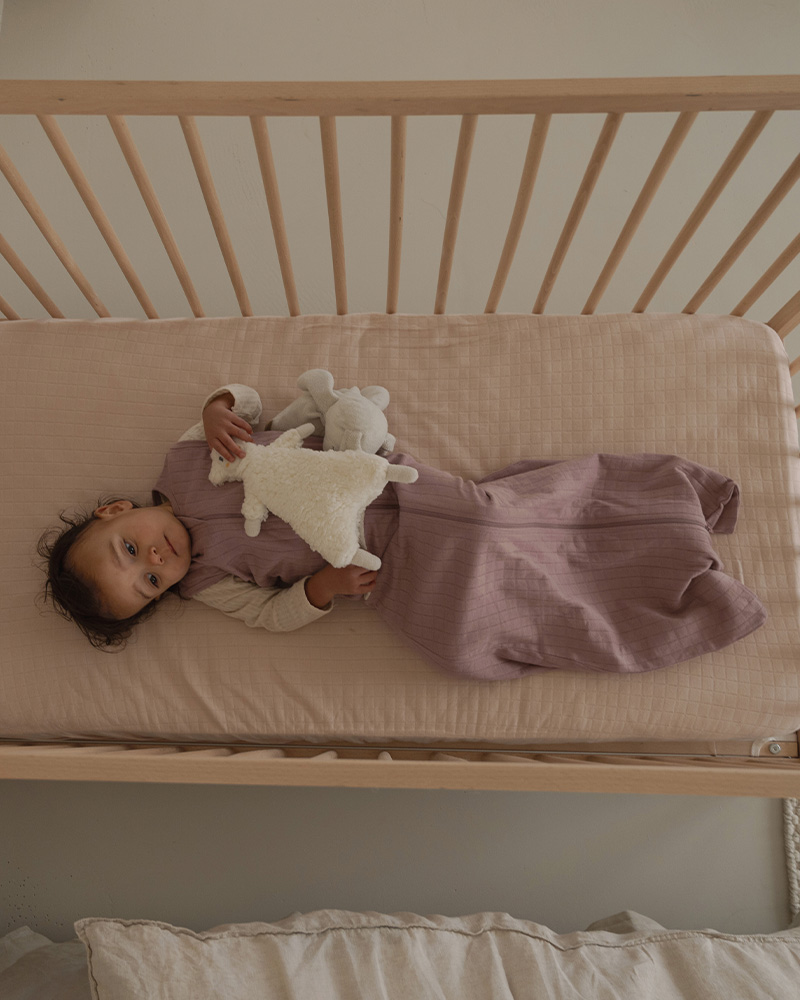 Lodger | Hoeslaken Ledikant Powder 60x120cm