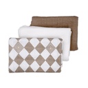 Lodger | Tetra Doeken Matcha Hydrofiel Buffalo 70x70cm 3-pack