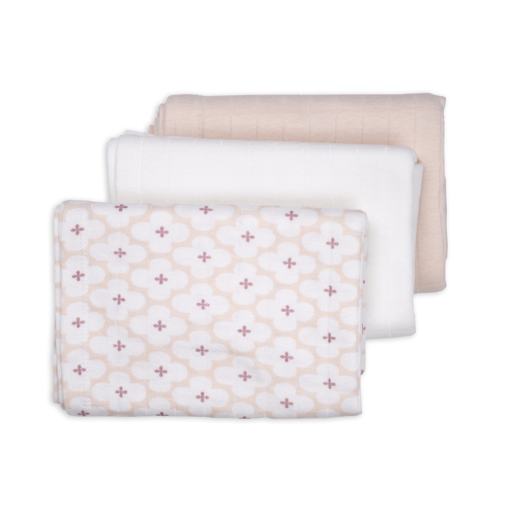 Lodger | Tetra Doeken Matcha Hydrofiel Powder 70x70cm 3-pack