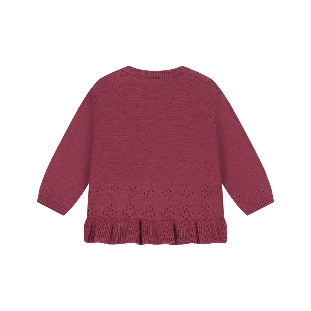 A Tiny Story | Pull Girls Dark Red