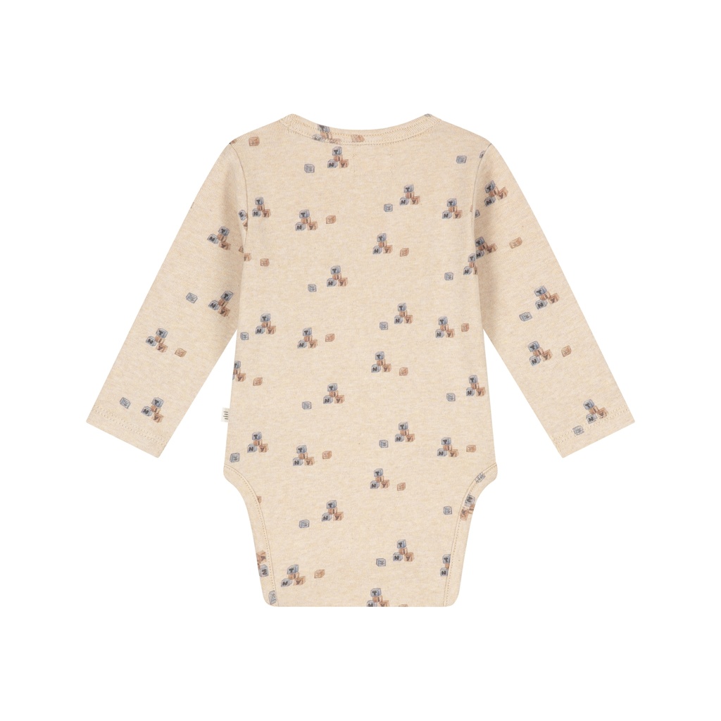 A Tiny Story | Body Boys Overslag Beige Melange