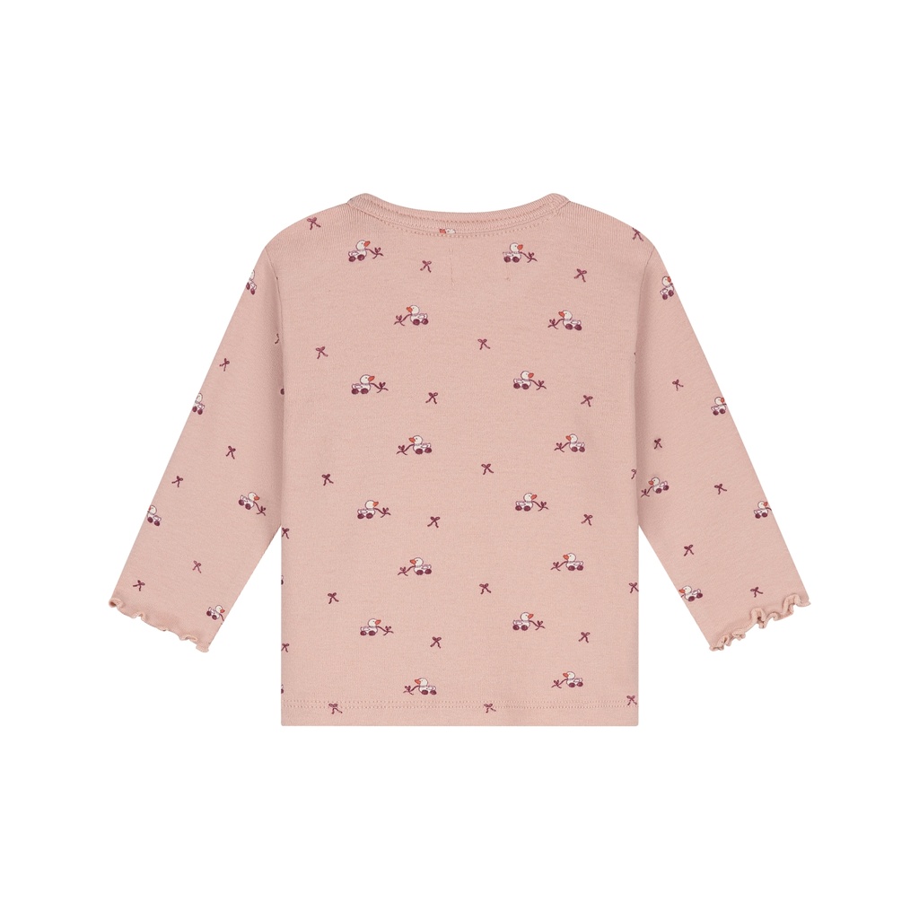 A Tiny Story | T-shirt Girls Longsleeve Old Pink