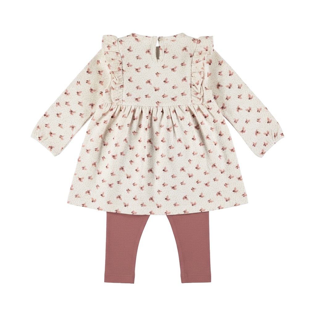 Dirkje | Outfit Girls Blossom Breeze Antique White 2-delig