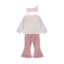 Dirkje | Outfit Girls Blossom Breeze Antique White 3-delig