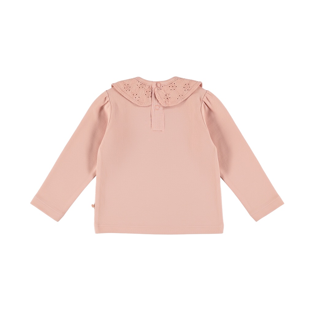 Dirkje | T-shirt Girls Blossom Breeze Longsleeve Misty Rose